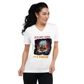 It's passion Unisex Short Sleeve V-Neck T-Shirt - Beyond T-shirts